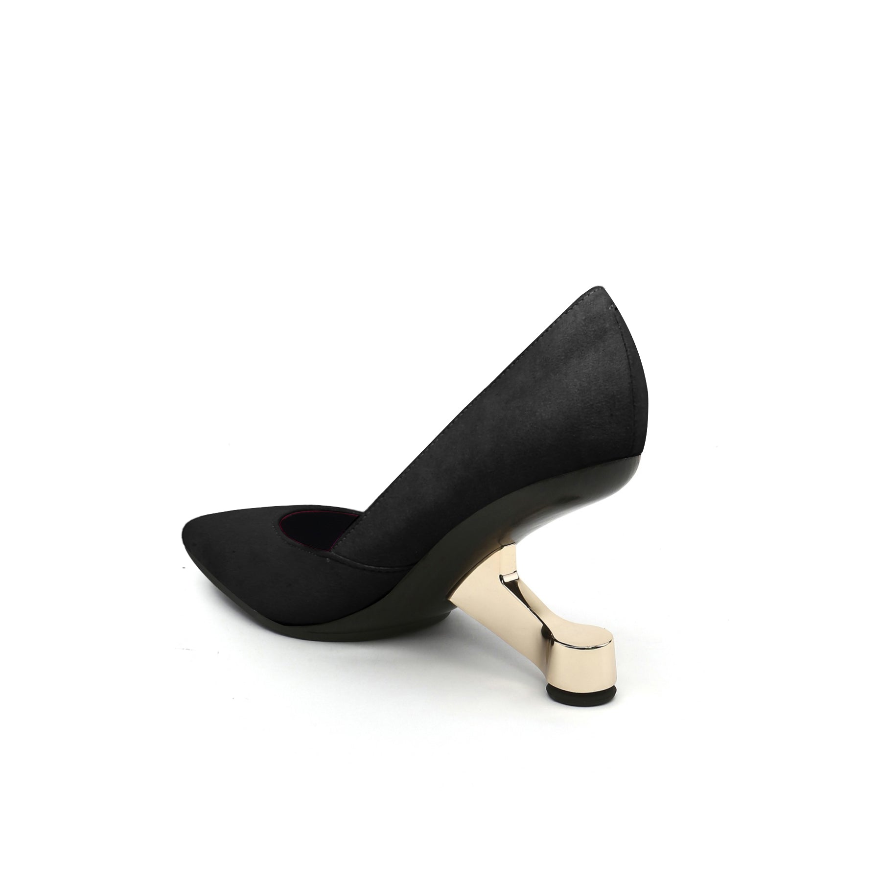 Full Bloom Velvet D Orsay Pumps-3