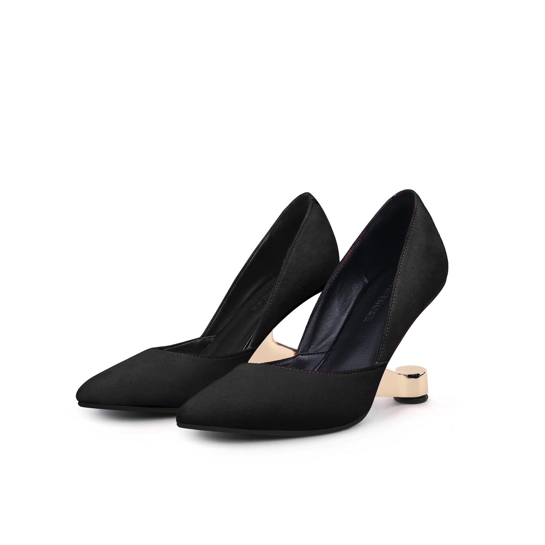 Full Bloom Velvet D Orsay Pumps-4