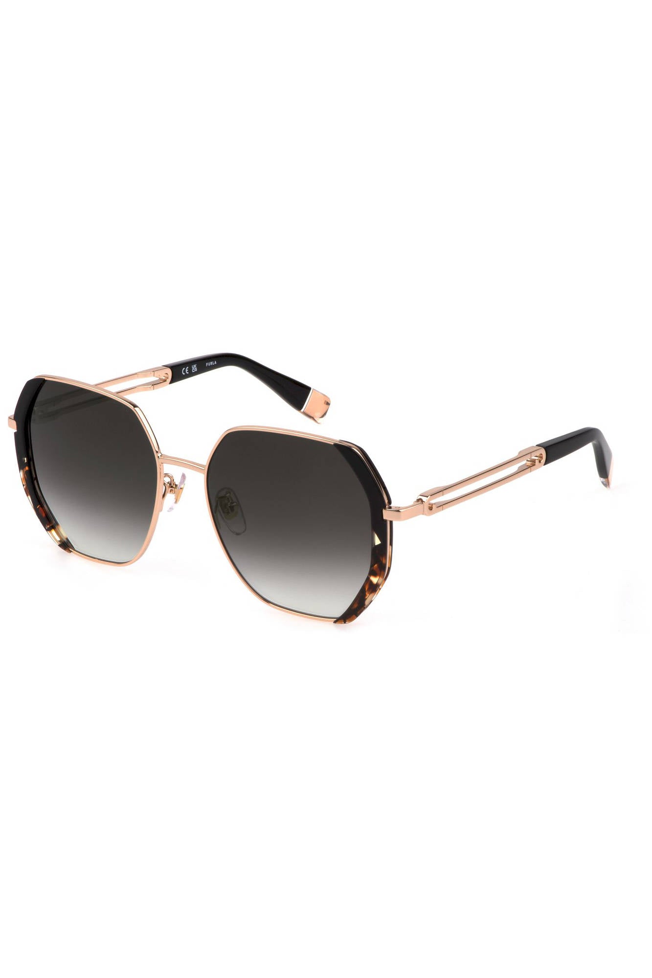 FURLA GOLD SUNGLASSES FOR WOMEN-0