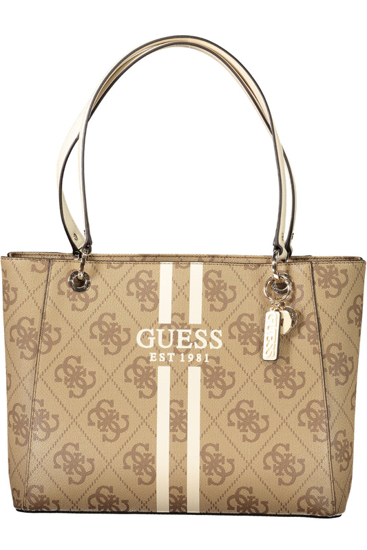 GUESS JEANS WOMEN'S BAG BEIGE-0