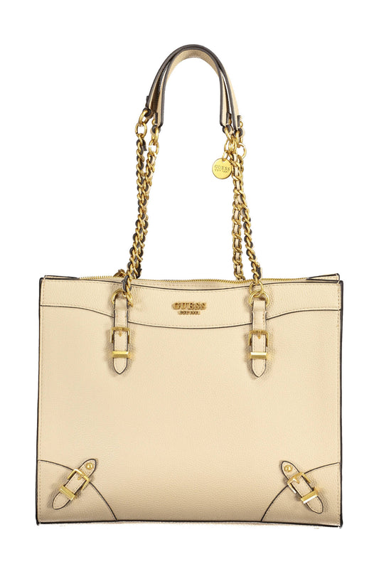 GUESS JEANS BEIGE WOMEN'S BAG-0