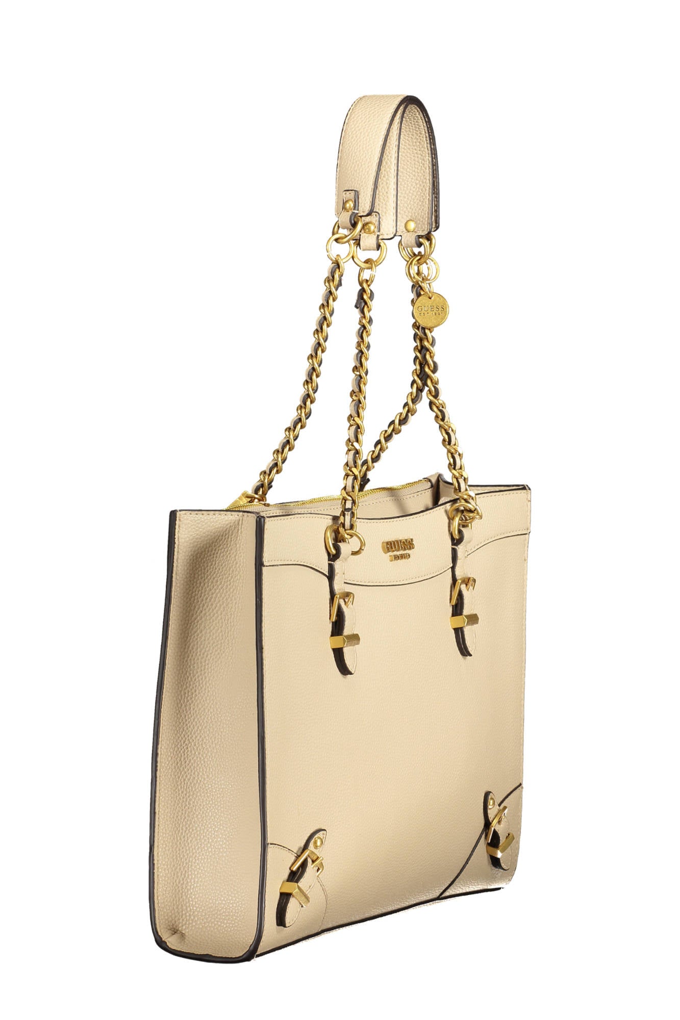 GUESS JEANS BEIGE WOMEN'S BAG-2