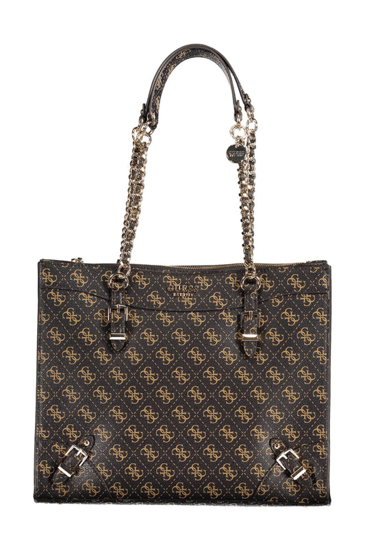 GUESS JEANS WOMEN'S BAG BROWN-0