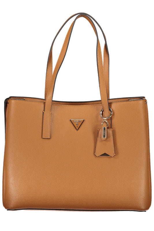 GUESS JEANS BROWN WOMEN'S BAG-0