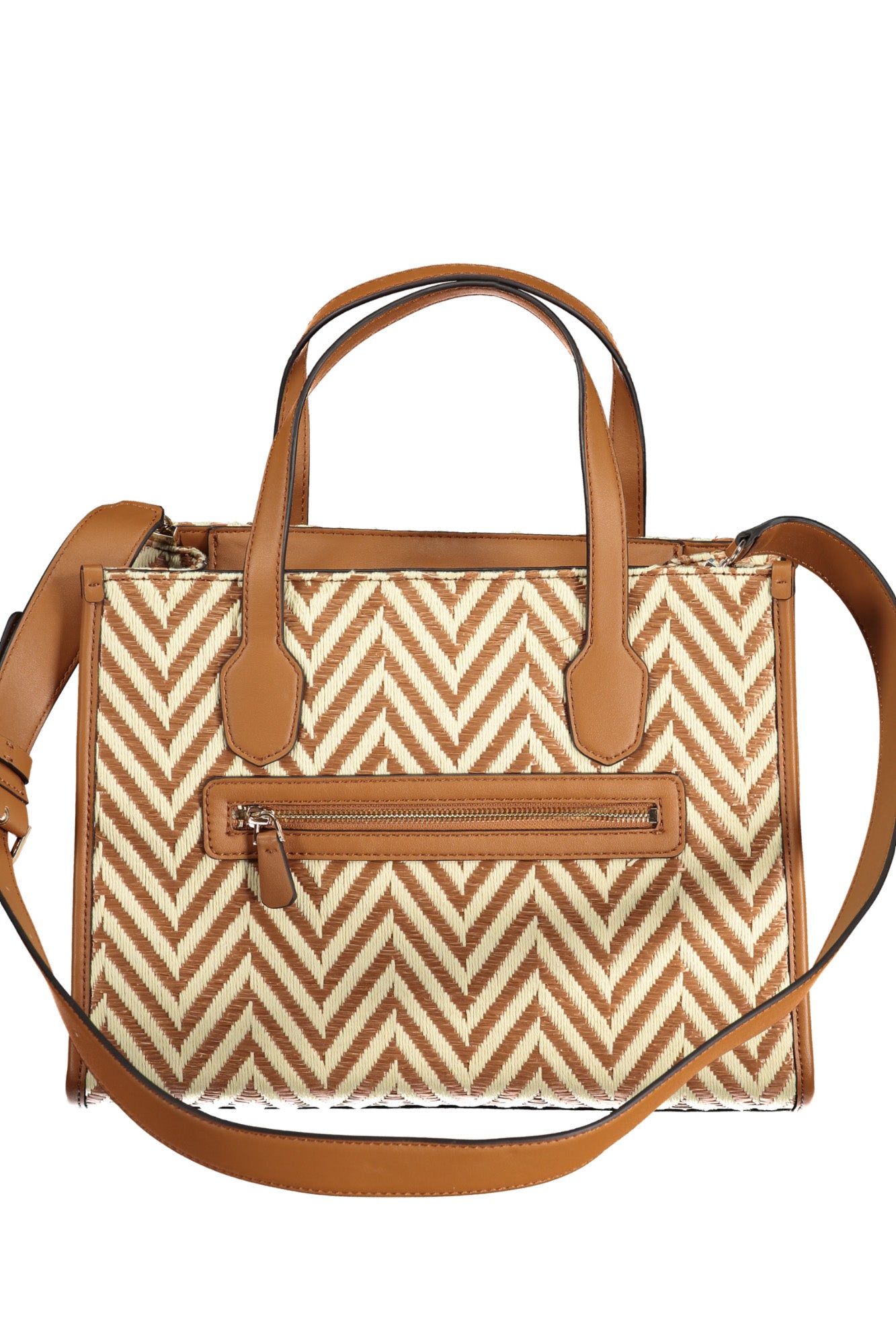 GUESS JEANS BROWN WOMEN'S BAG-1