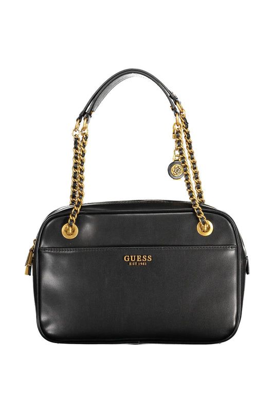 GUESS JEANS BLACK WOMEN'S BAG-0