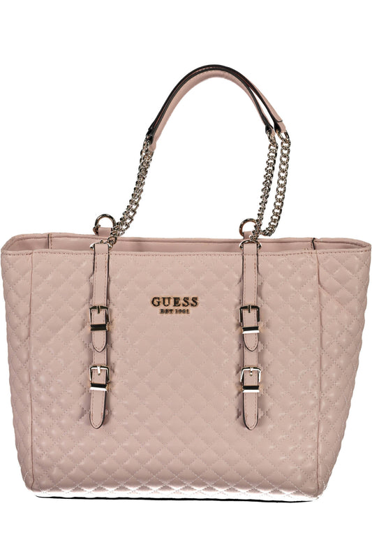 GUESS JEANS PINK WOMEN'S BAG-0