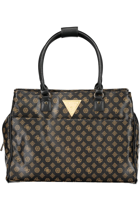 GUESS JEANS BROWN WOMEN'S BAG-0