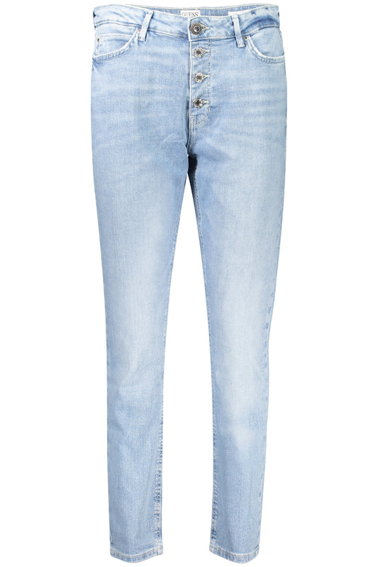 GUESS JEANS WOMEN'S DENIM JEANS BLUE-0