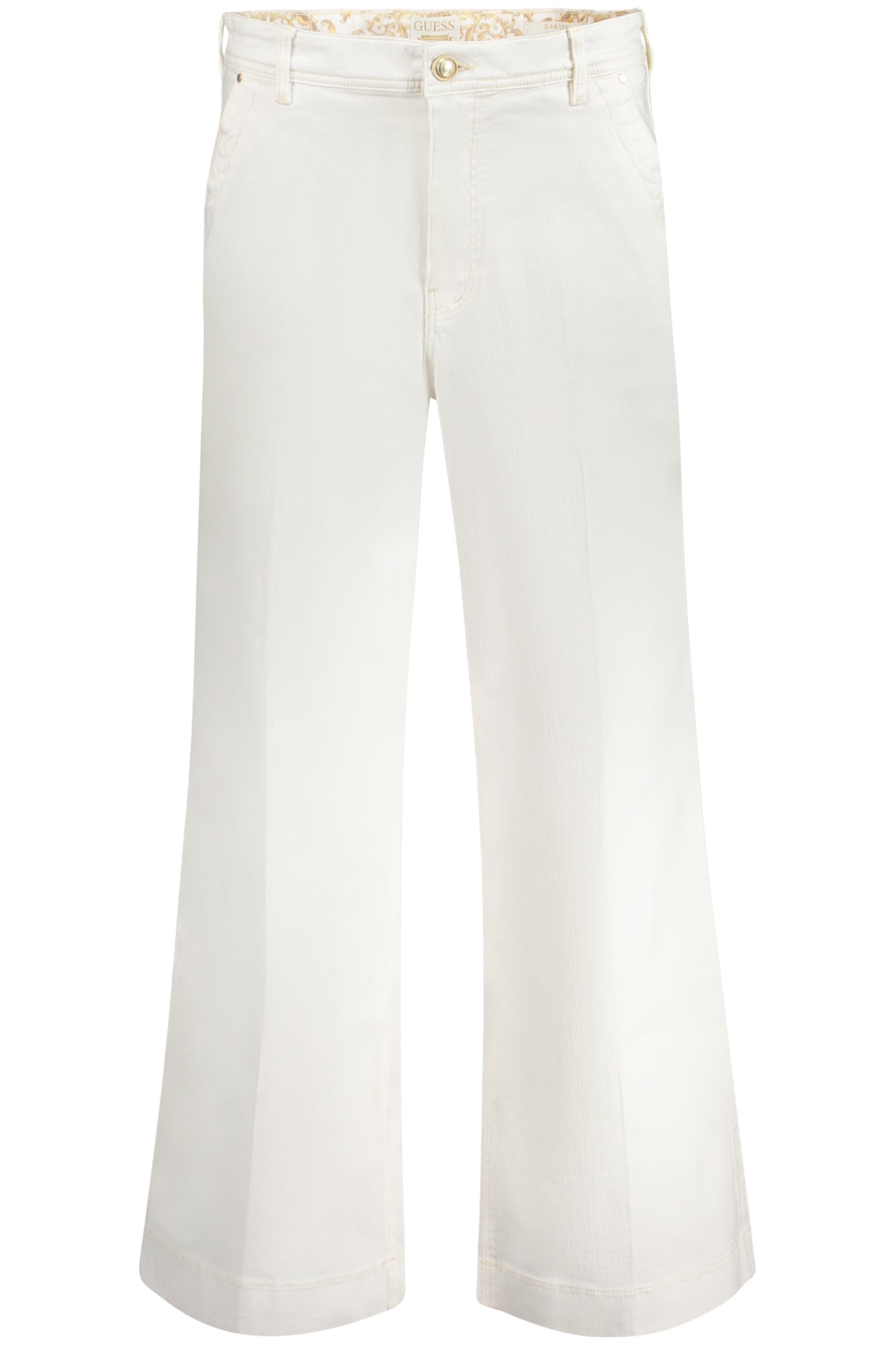 GUESS JEANS WOMEN'S WHITE DENIM JEANS-0