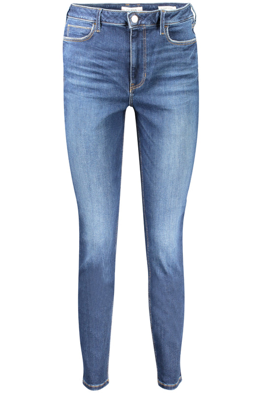 GUESS JEANS WOMEN'S DENIM JEANS BLUE-0