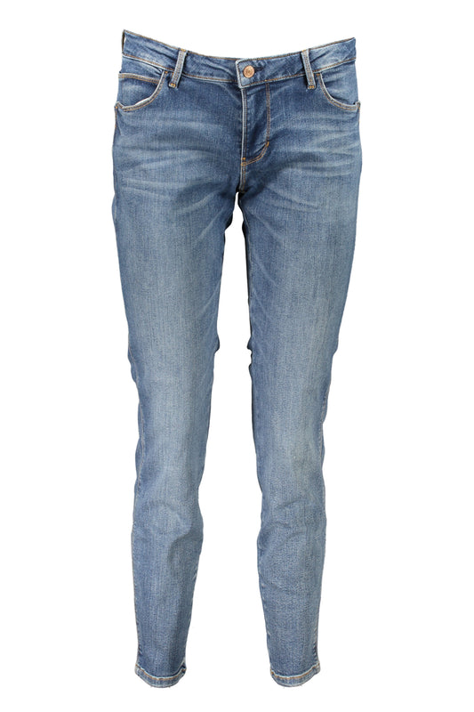GUESS JEANS WOMEN'S DENIM JEANS BLUE-0