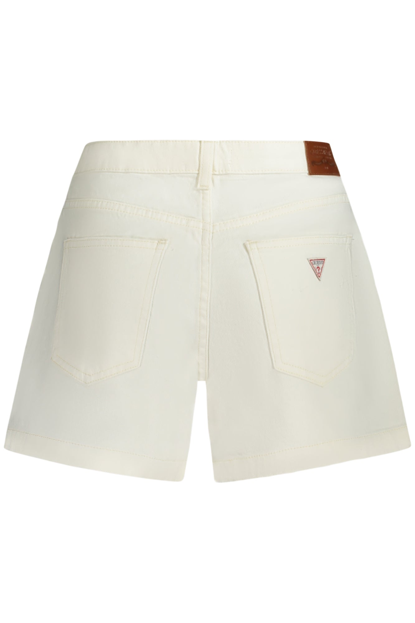 GUESS JEANS WOMEN'S SHORT JEANS WHITE-1