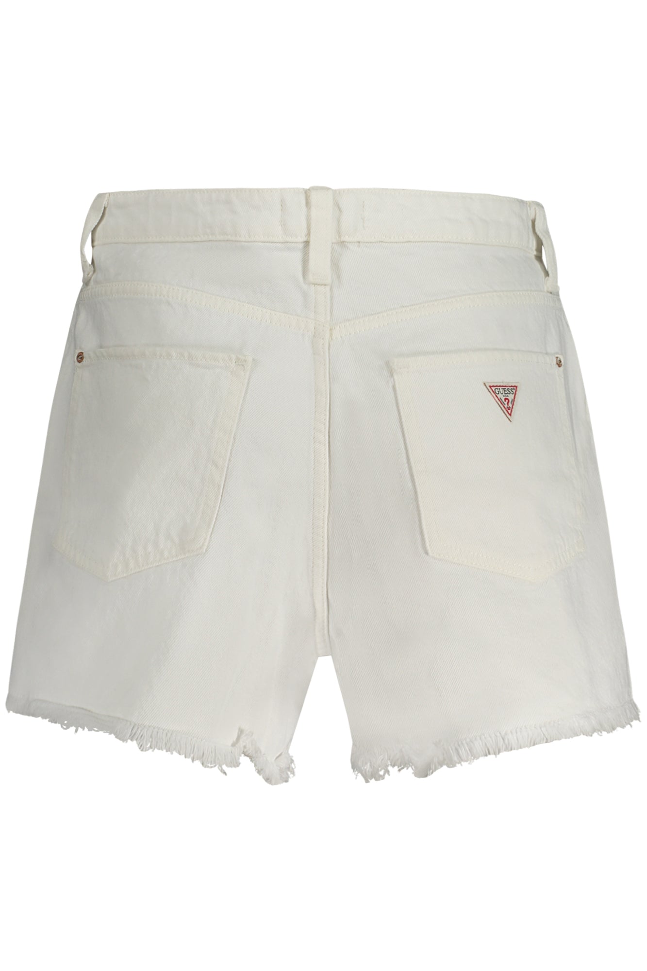 GUESS JEANS WOMEN'S SHORT JEANS WHITE-1