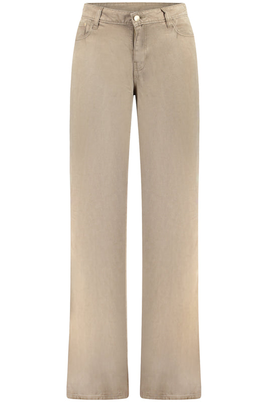 GUESS JEANS WOMEN'S GREEN PANTS-0