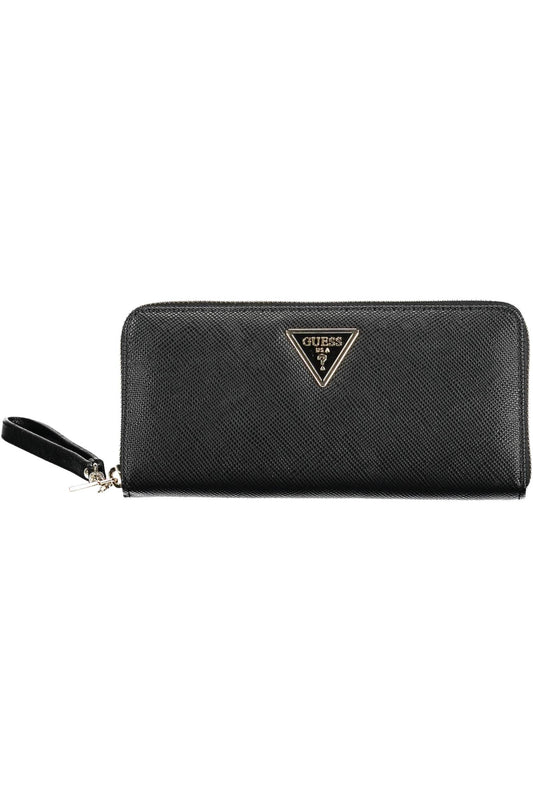 GUESS JEANS WOMEN'S WALLET BLACK-0