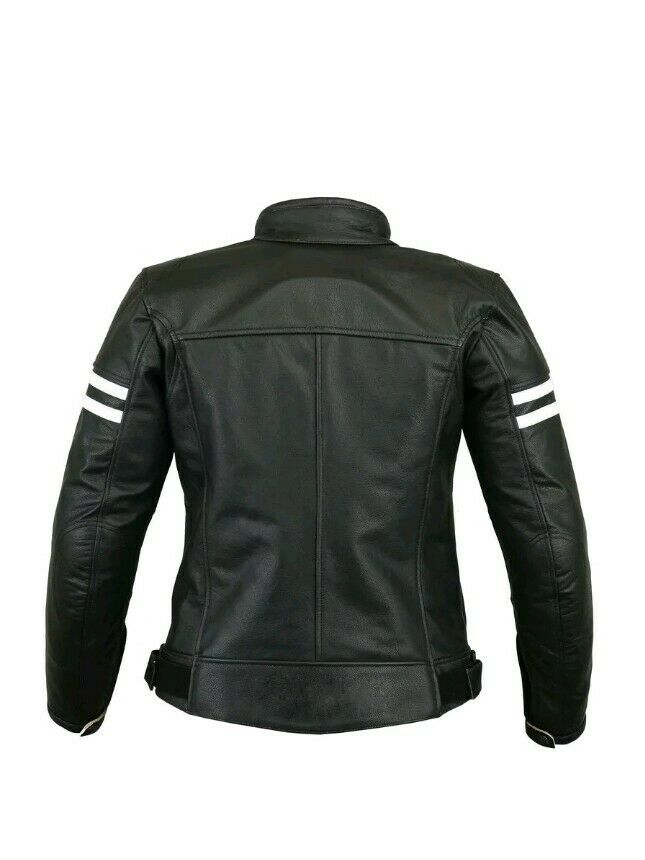 WOMEN MOTORCYCLE LEATHER RACING JACKET-1