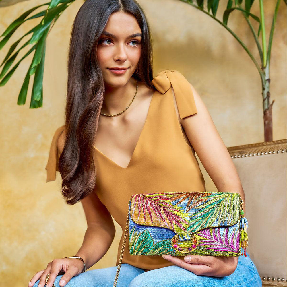 Tropics Crossbody Handbag by Mary Frances-1